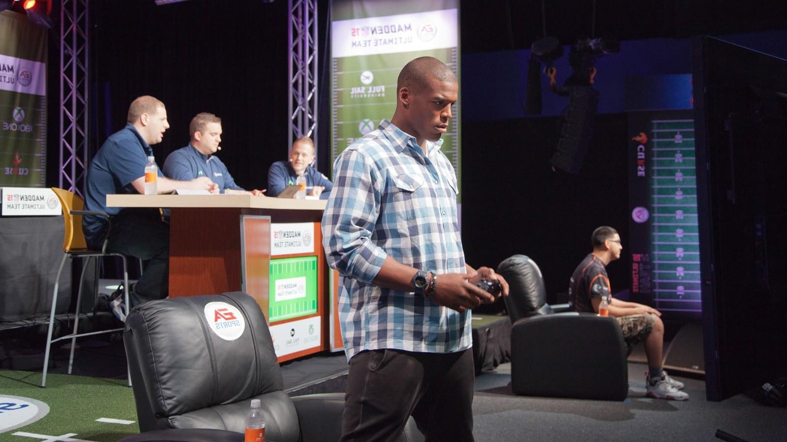 Cam Newton Plays in a Madden NFL 15 Tournament on Campus - Hero image 