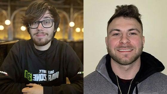 Side by side images of Full Sail graduates Coby Thomas (left) and Jaden LaRose (right).